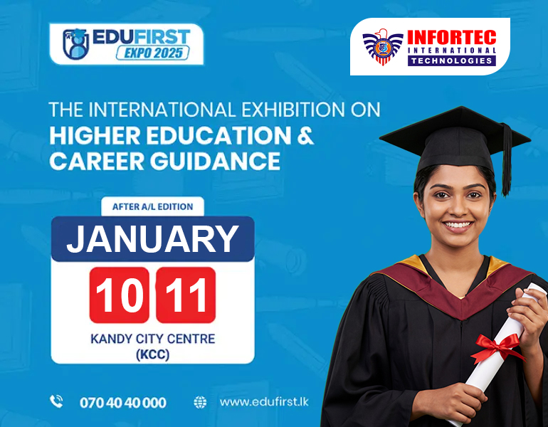 Infortec will be at EduFirst Expo Kandy 2025